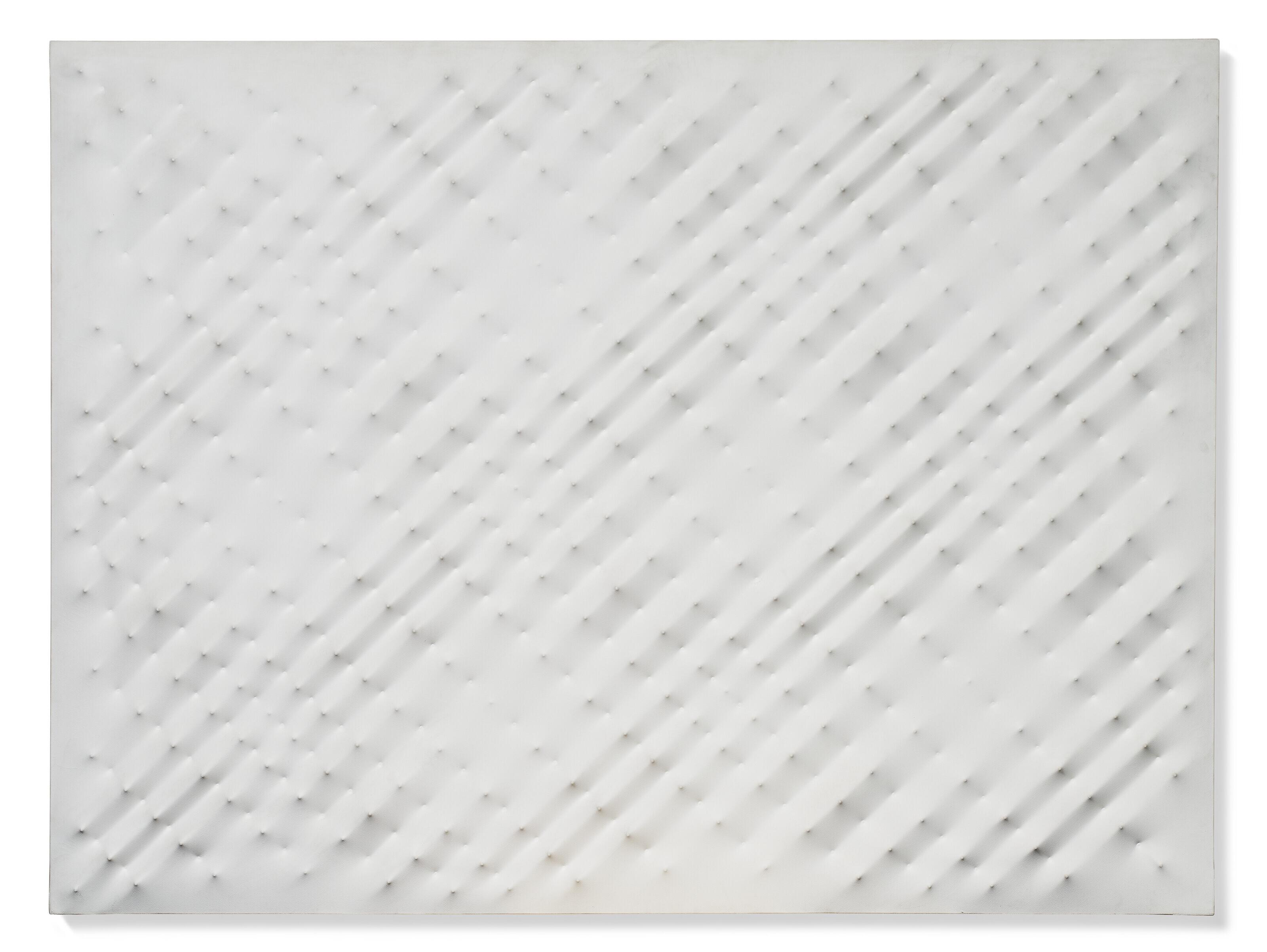 Enrico Castellani - Superficie bianca