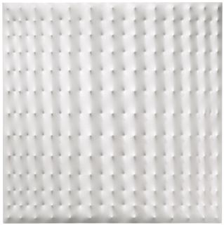 Enrico Castellani - Superficie Biancasigned And Dated 1968 On The Overlap, Acrylic On Shaped Canvas