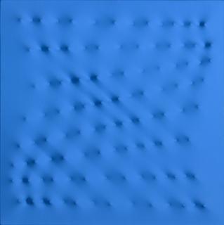 Enrico Castellani - Superficie blu