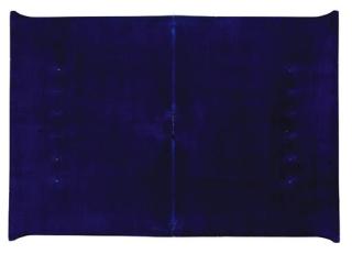 Enrico Castellani - Superficie Blu