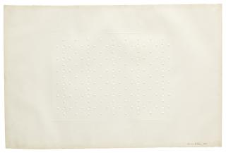 Enrico Castellani - Untitled 