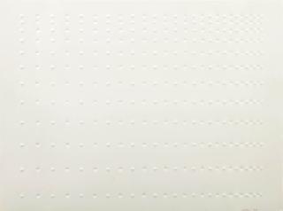 Enrico Castellani - Untitled