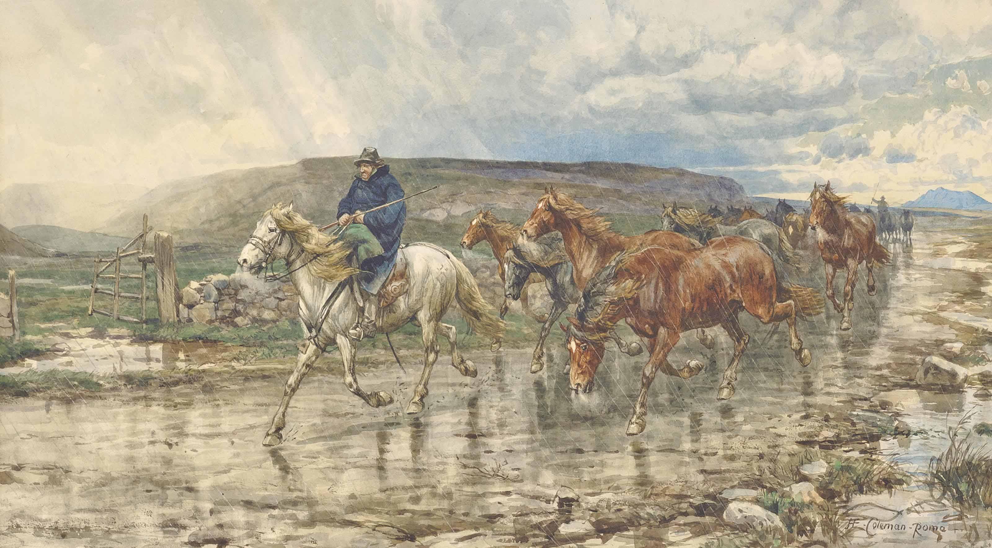 Enrico Coleman - Bad Weather In The Roman Campagna