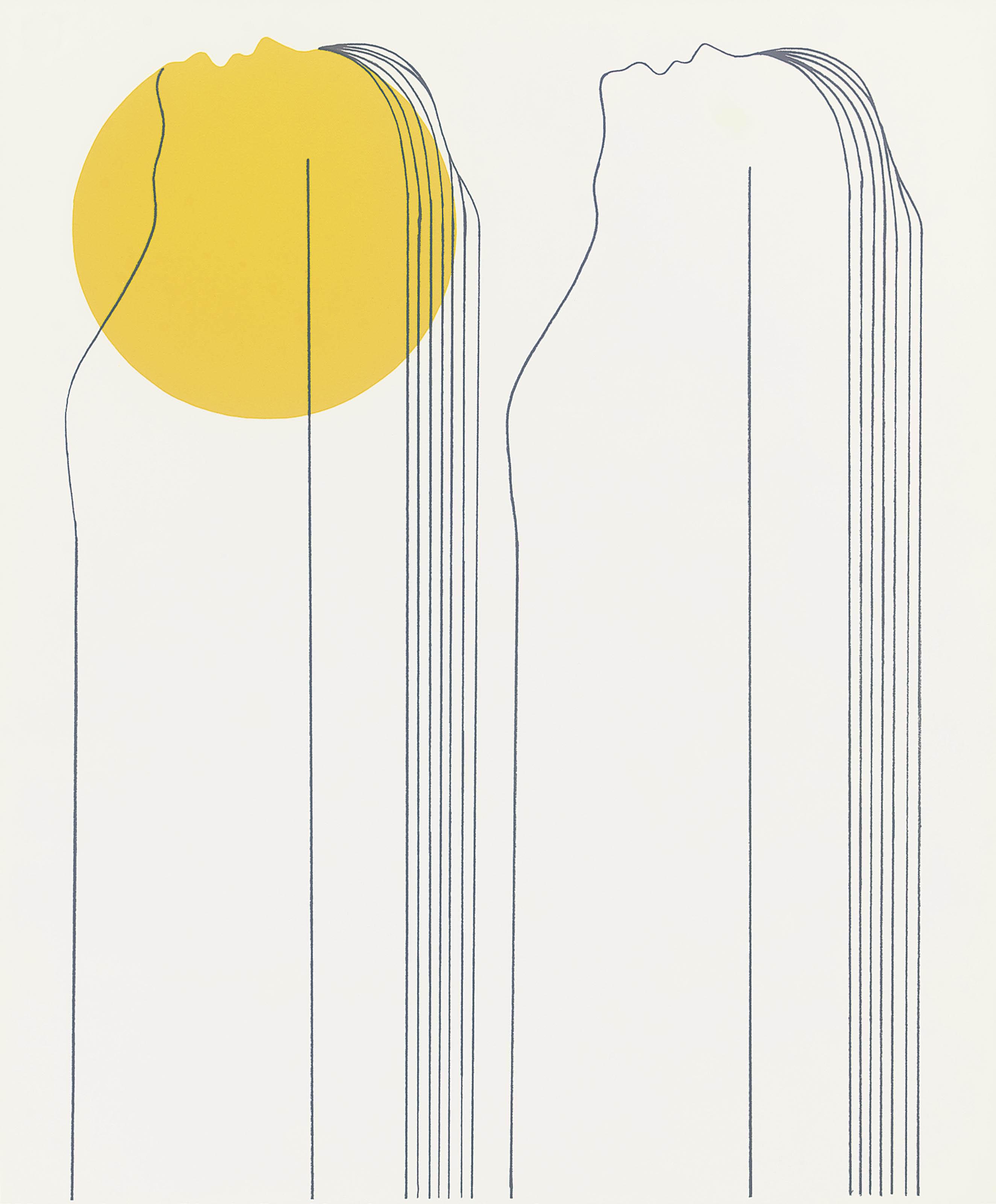 Enrico David - Untitled (Study for a Mural)