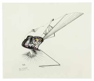 Enrico Donati - Black eye specialist; together with a companion work