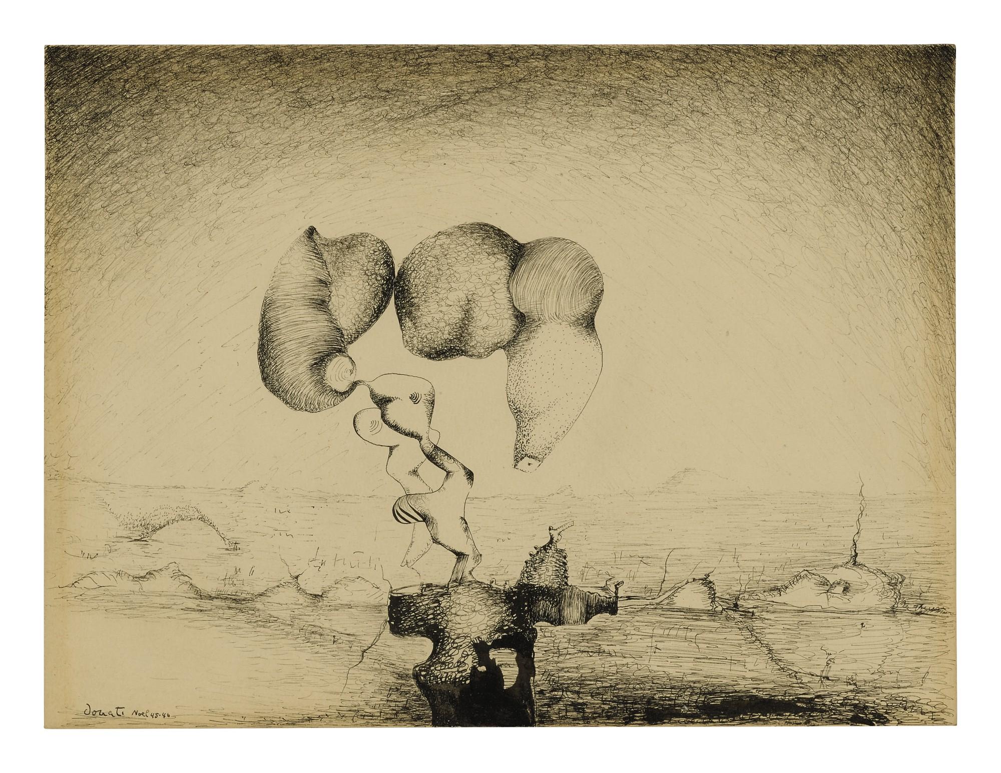 Enrico Donati - El Hombre No Hace Más Que Entrar (Man Does Nothing But Enter)