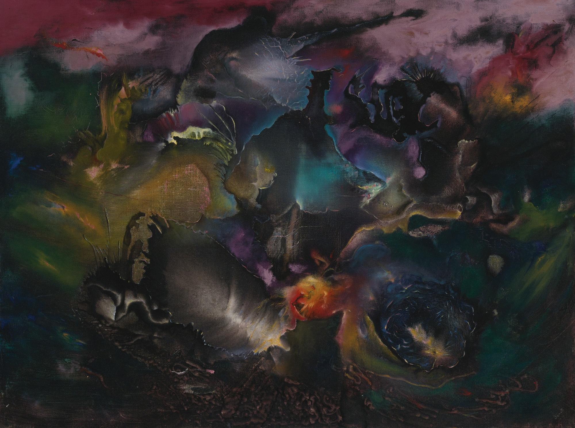 Enrico Donati - Rivières, Crépuscule