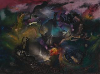 Enrico Donati - Rivières, Crépuscule