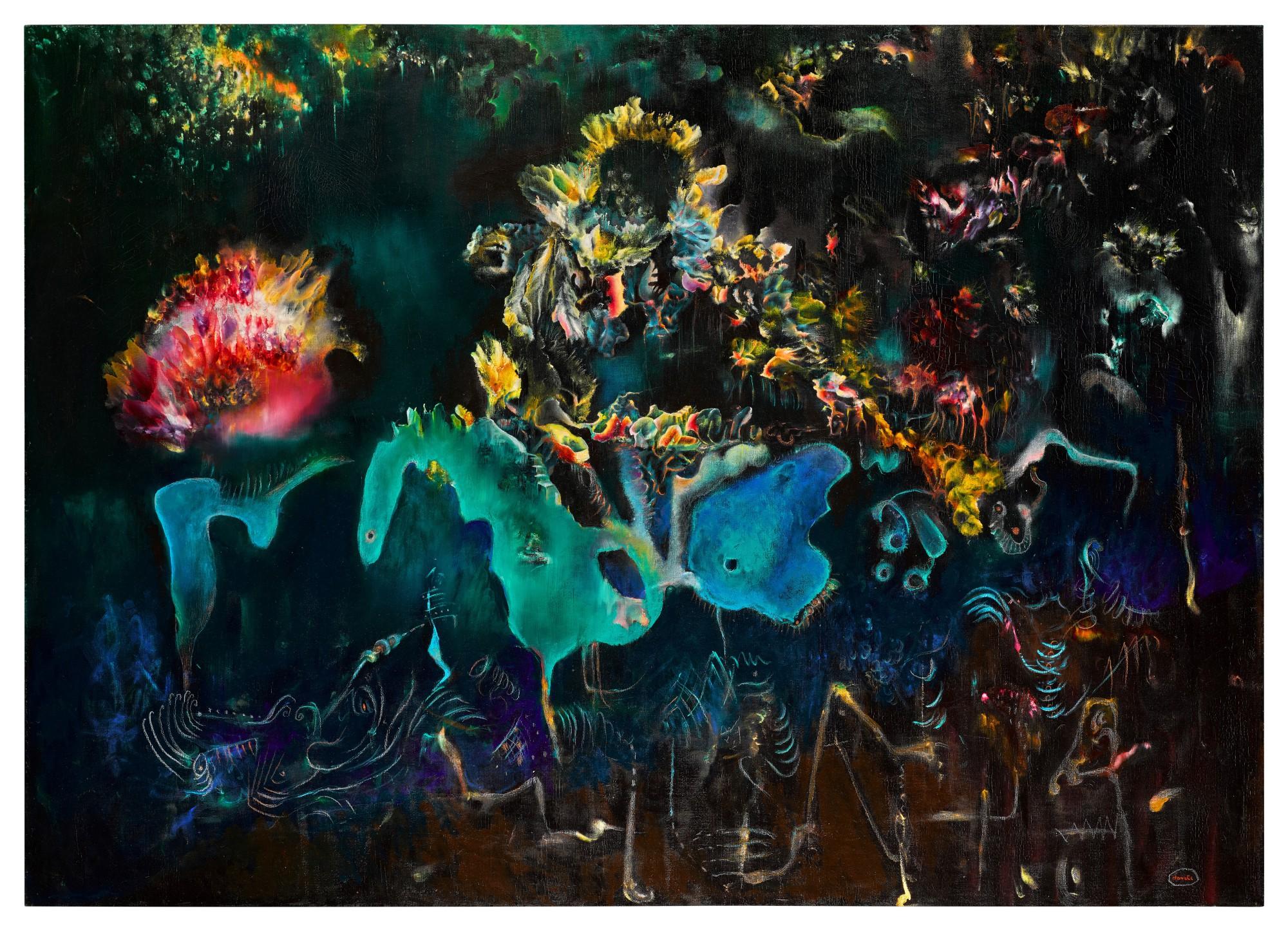 Enrico Donati - Spaziale fiorito