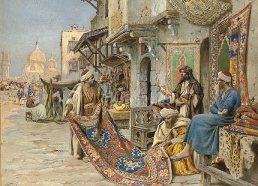 Enrico Nardi - An Oriental Market