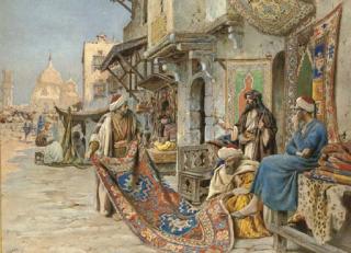 Enrico Nardi - An Oriental Market
