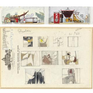 Enrico Prampolini - Bozzetto Per Madama Butterfly