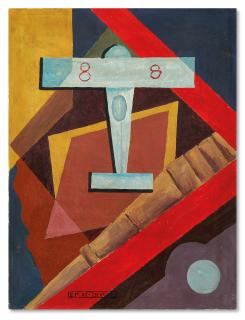 Enrico Prampolini - In volo