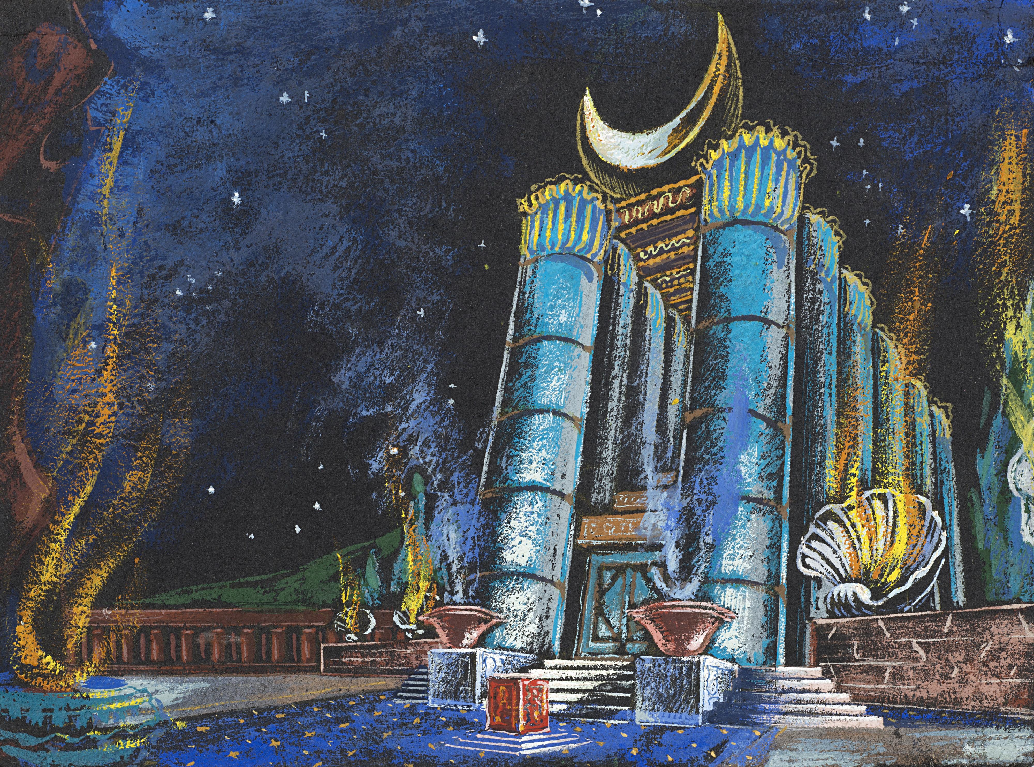 Enrico Prampolini - Lot of 5 works on paper: