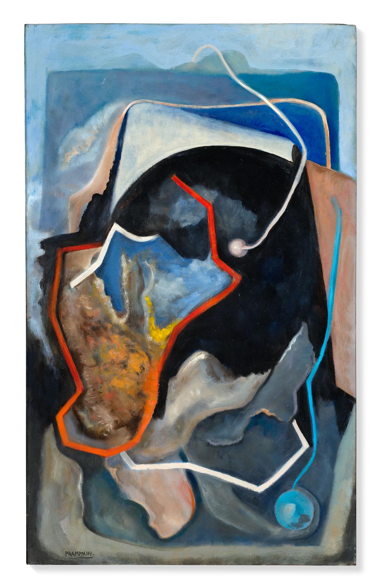 Enrico Prampolini - Senza titolo (Composizione Cosmica)