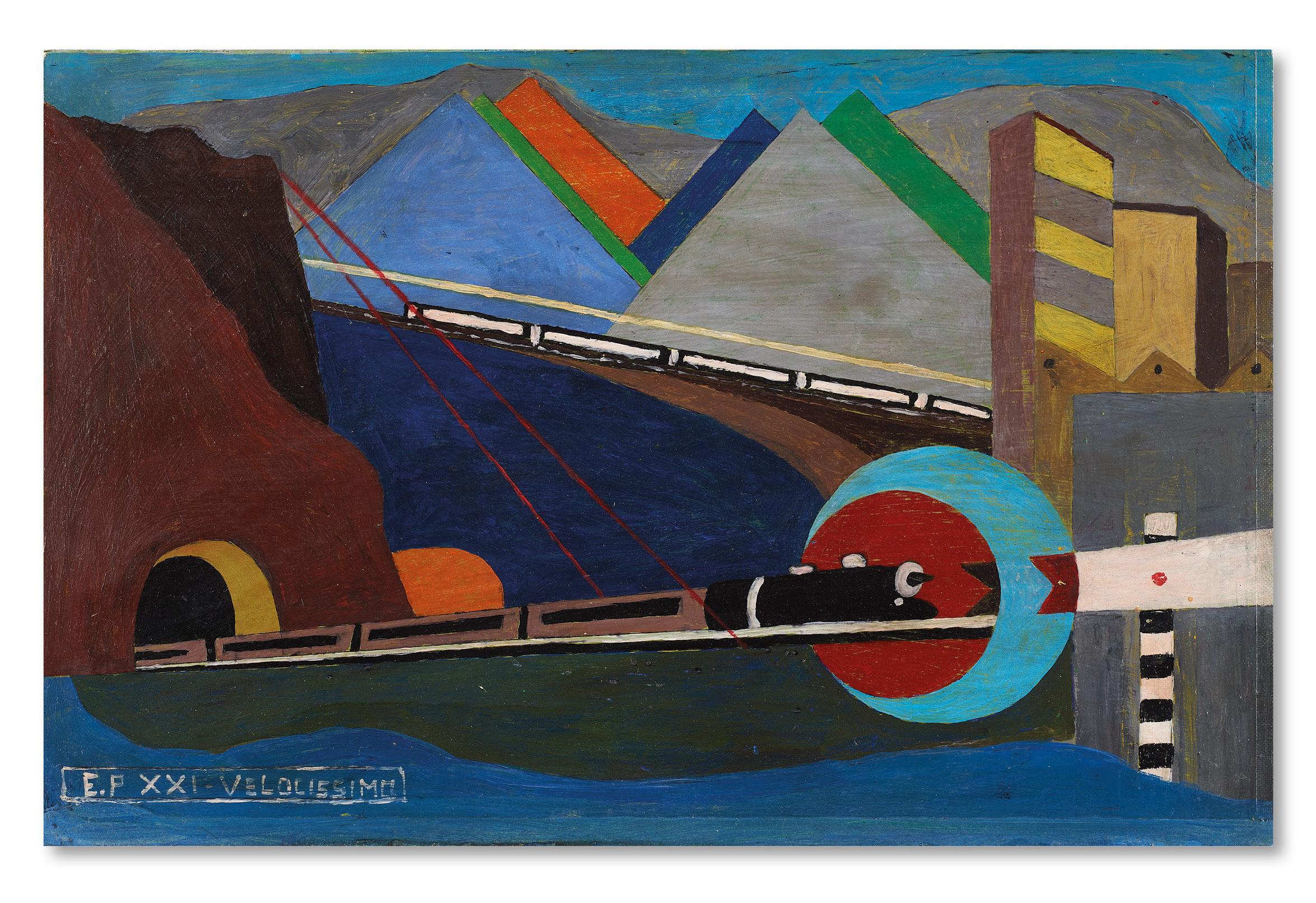 Enrico Prampolini - Velocissimo