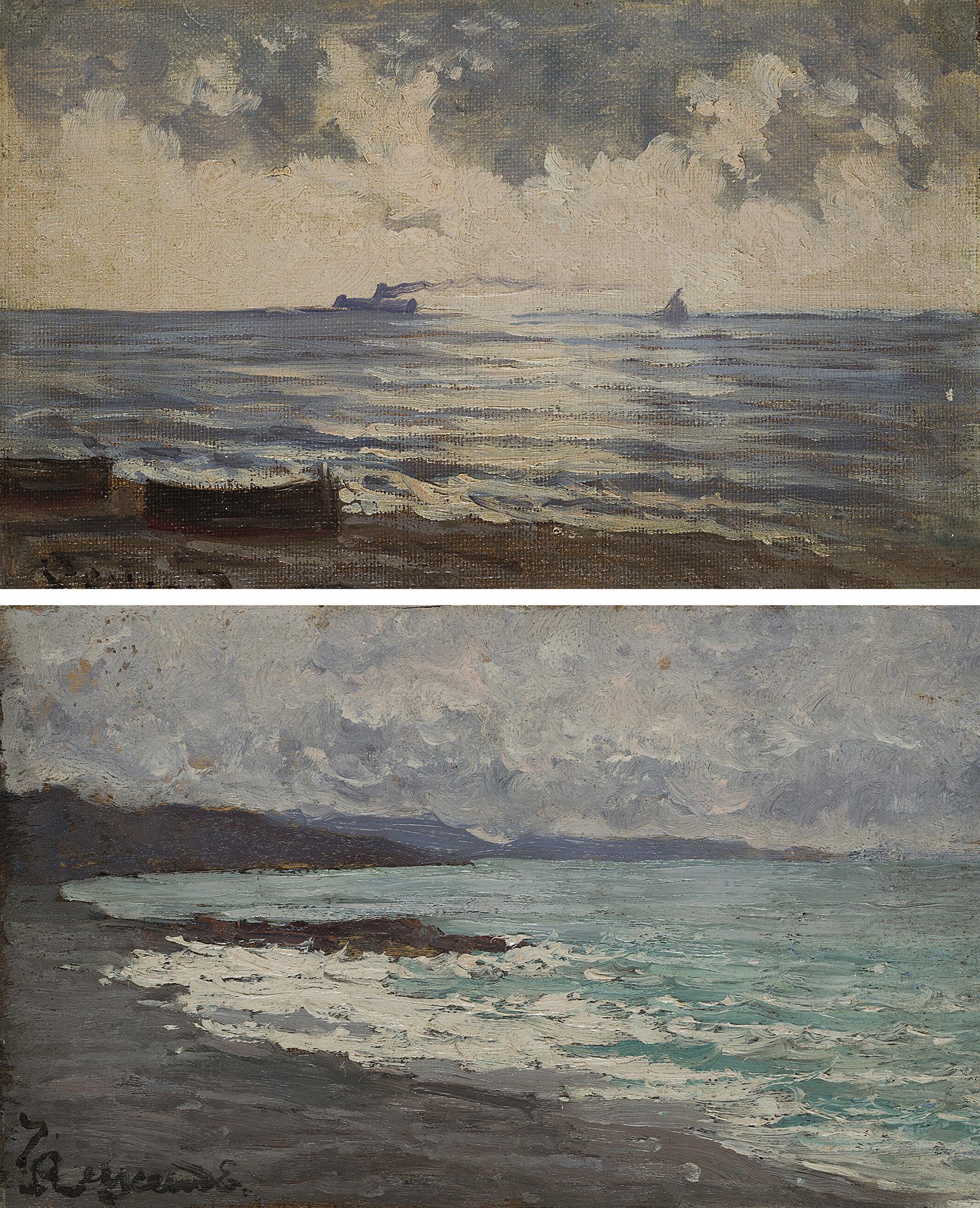 Enrico Reycend - Paesaggi marini