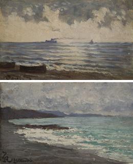 Enrico Reycend - Paesaggi marini