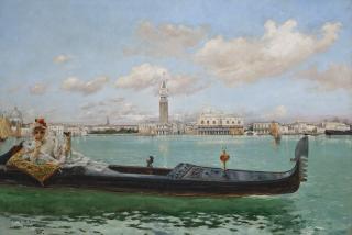 Enrique Serra y Auque - An observer on the Venetian Lagoon
