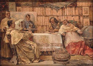 Enrique Serra - Discussions in the library