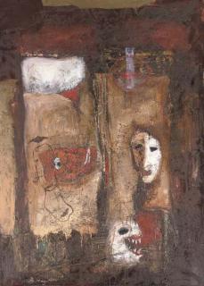 Entang Wiharso - Gold between monuments