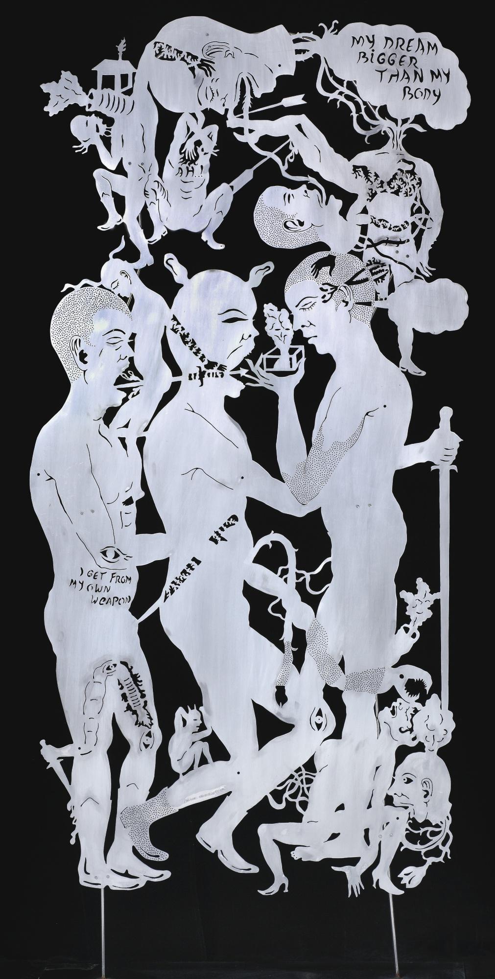 Entang Wiharso - My Dream Bigger Than My Body