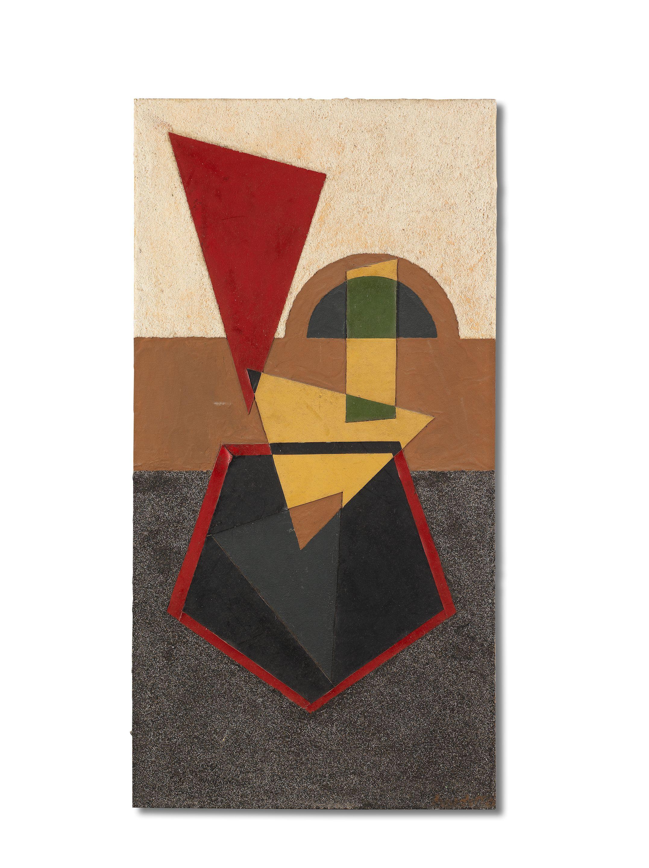 Enzo Benedetto - Composizione geometrica, 1970