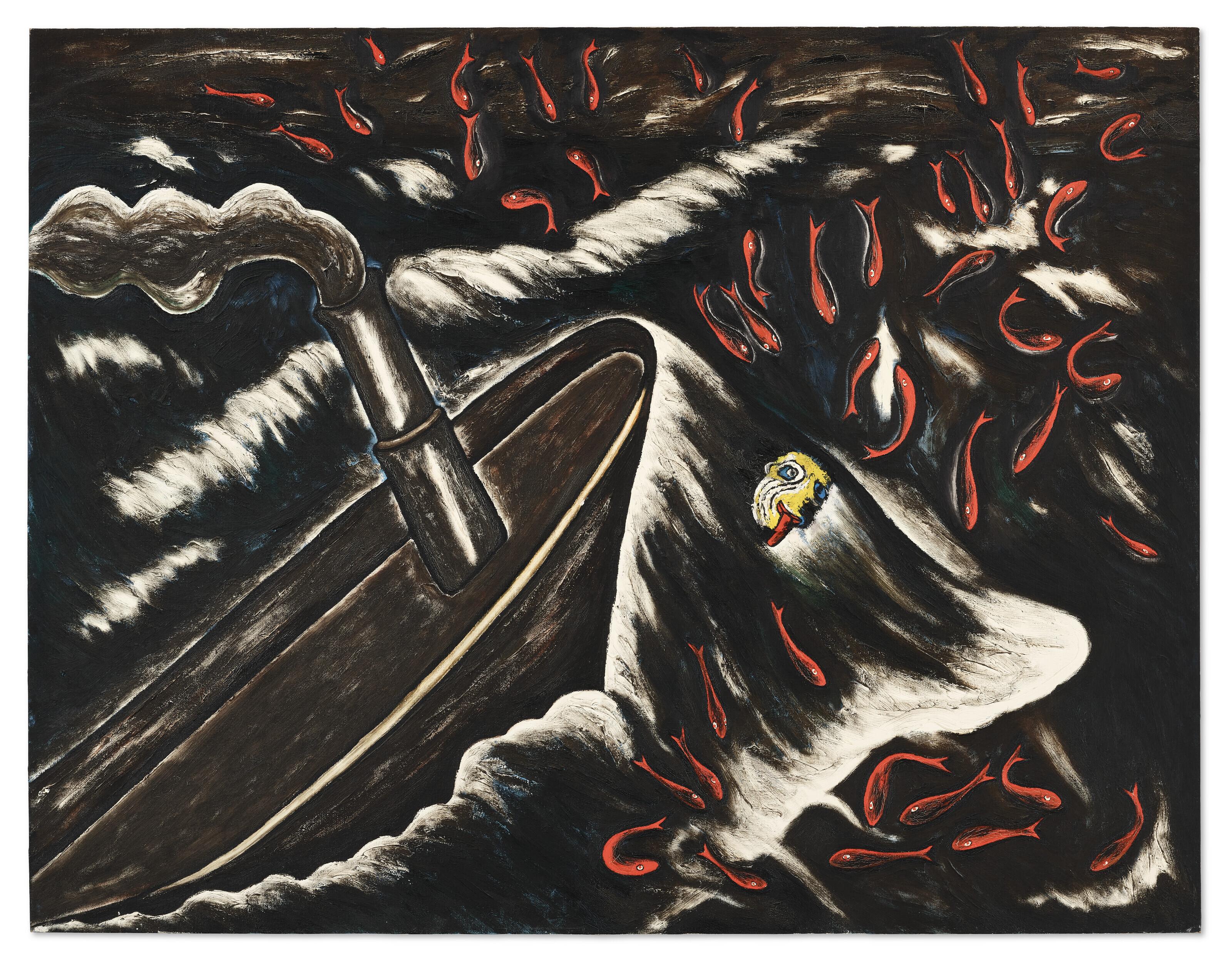 Enzo Cucchi - Eroici Mari Rossi