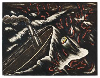 Enzo Cucchi - Eroici Mari Rossi