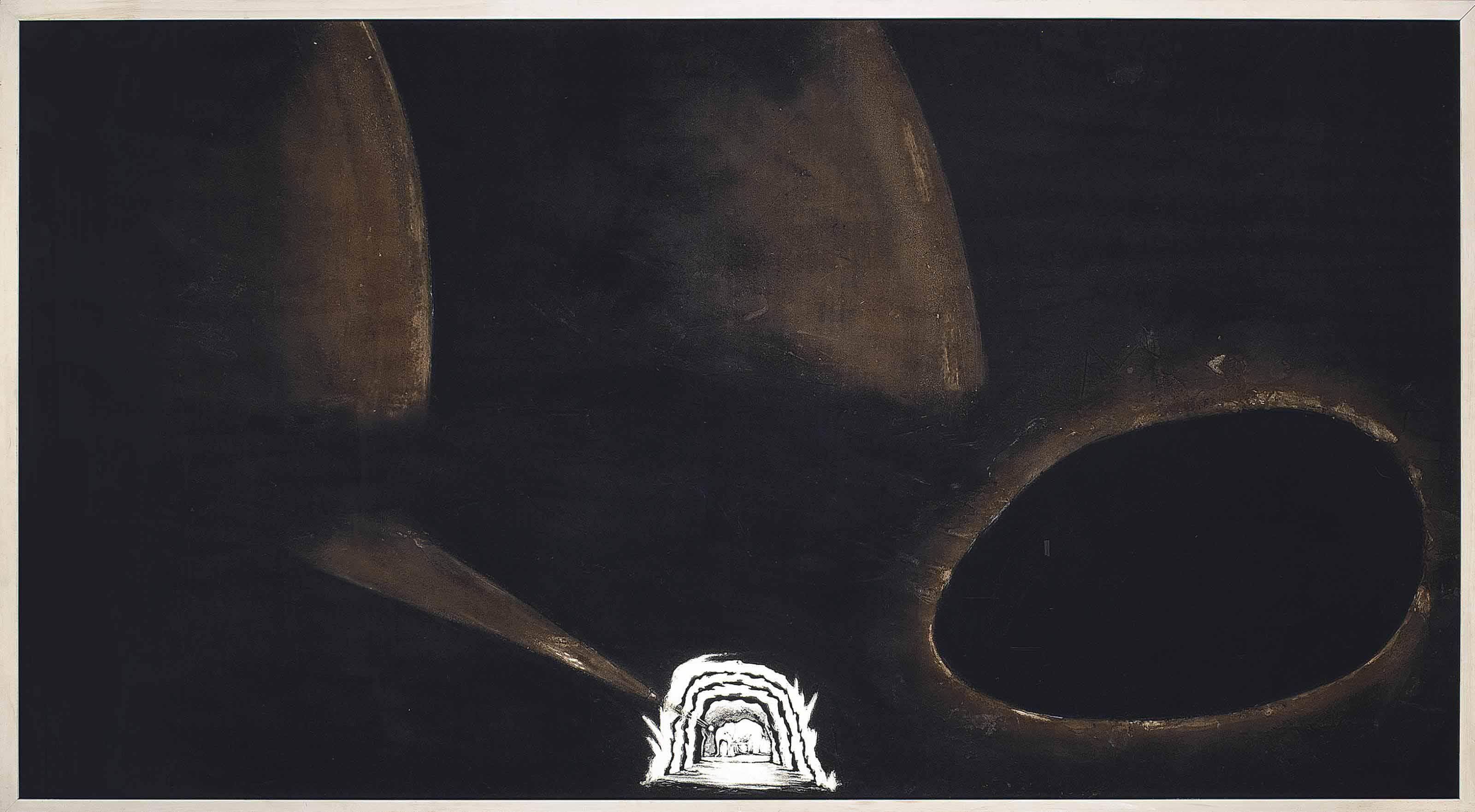 Enzo Cucchi - L\'Elefante di Giotto