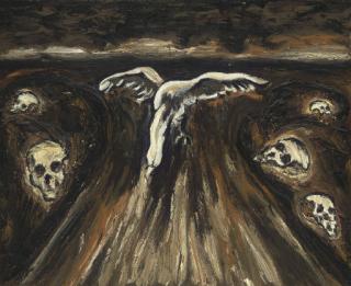 Enzo Cucchi - Paesaggio Barbaro