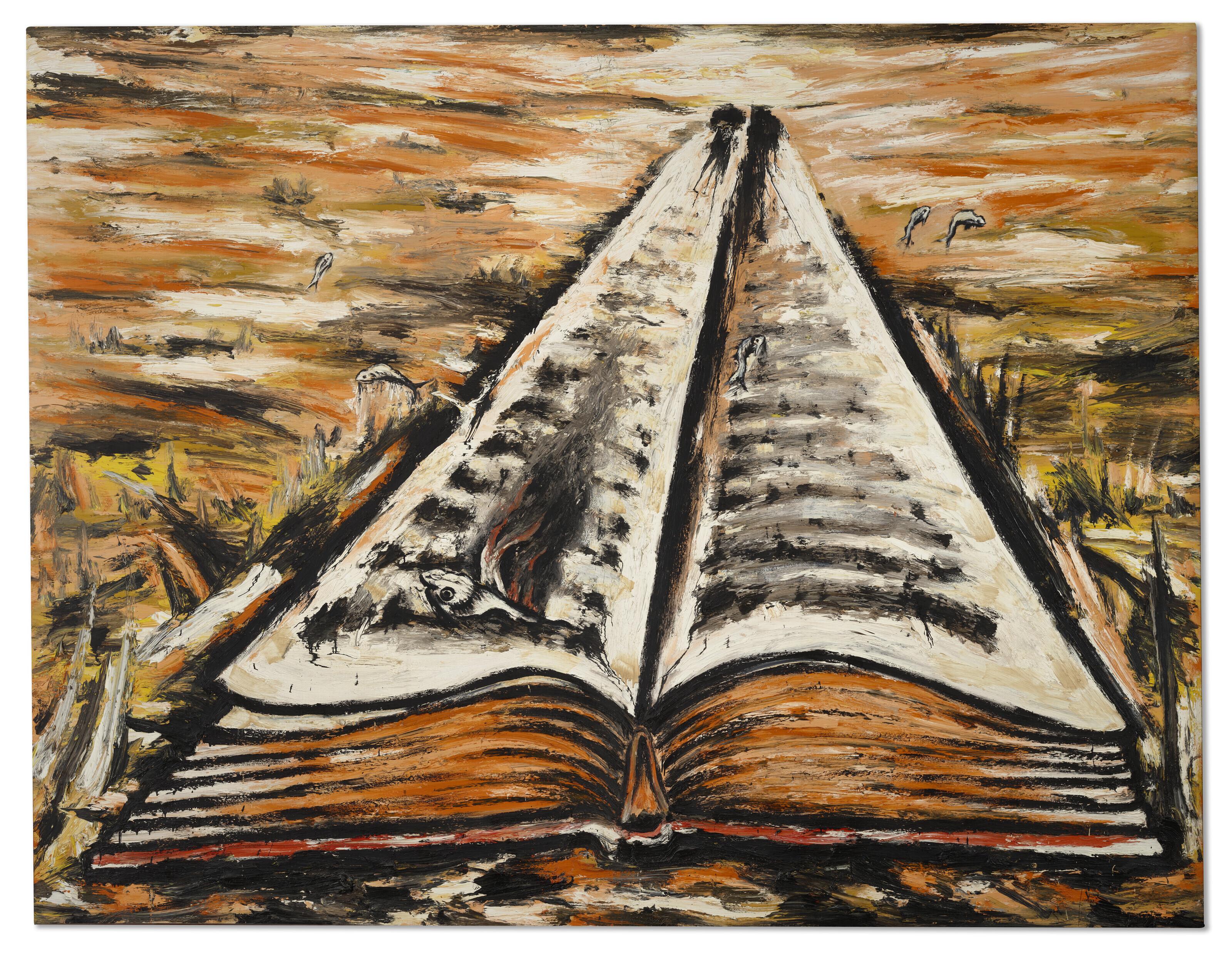 Enzo Cucchi - Pesce della Memoria