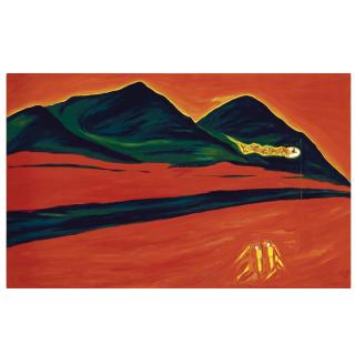 Enzo Cucchi - Quadro Minore Marchigiano