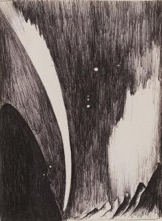 Enzo Cucchi - Senza titolo (Paysage)