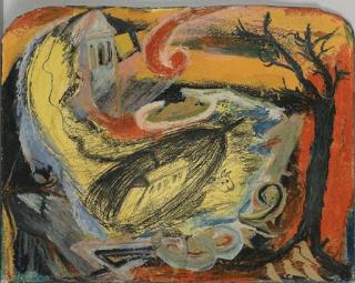 Enzo Cucchi - Senza Titolo