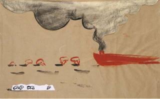 Enzo Cucchi - Senza titolo