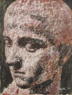 Enzo Maria Plazzotta - Head of a man