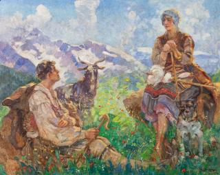 Epaminondas Thomopoulos - Daphnes and Chloe