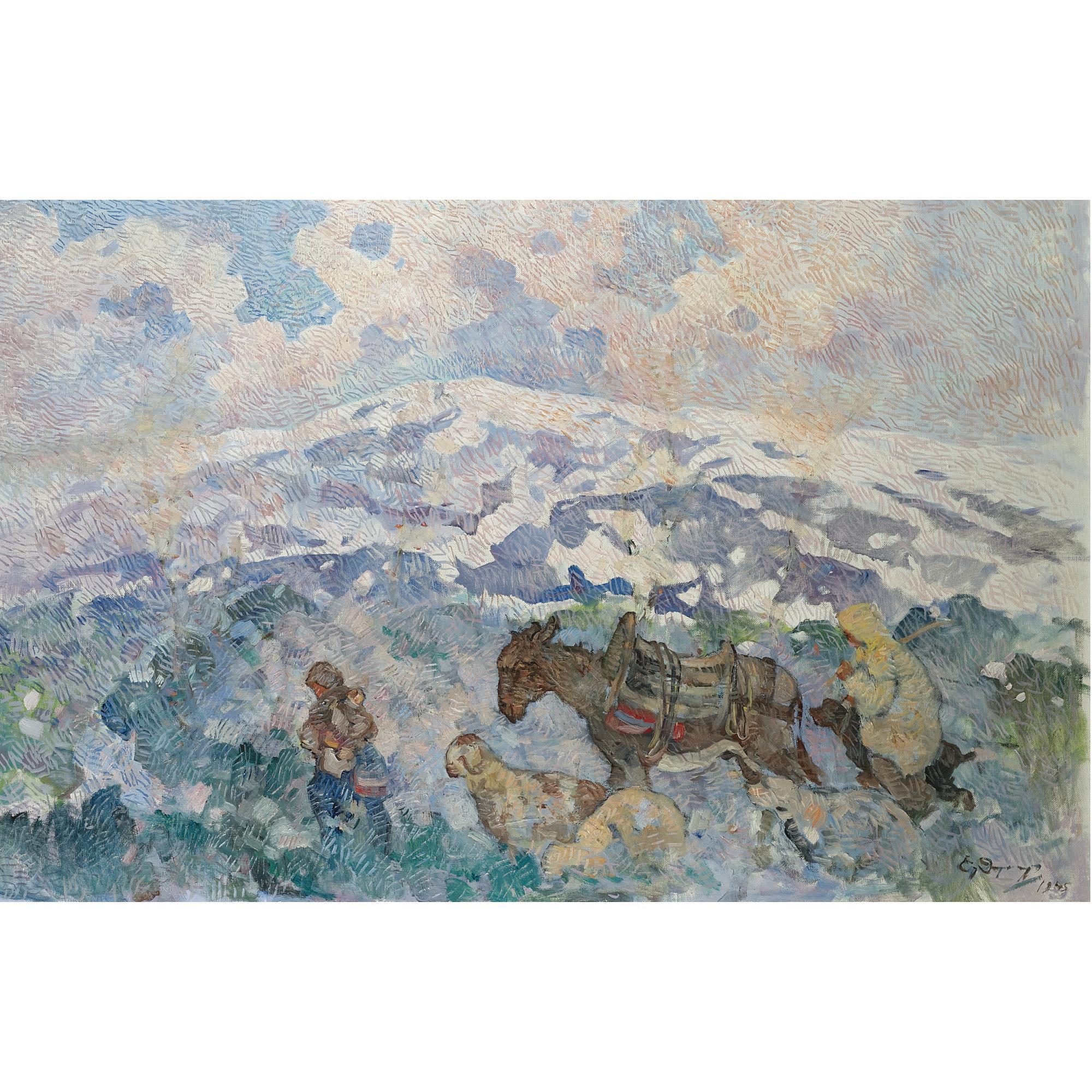 Epaminondas Thomopoulos - Greek Return From The Fields