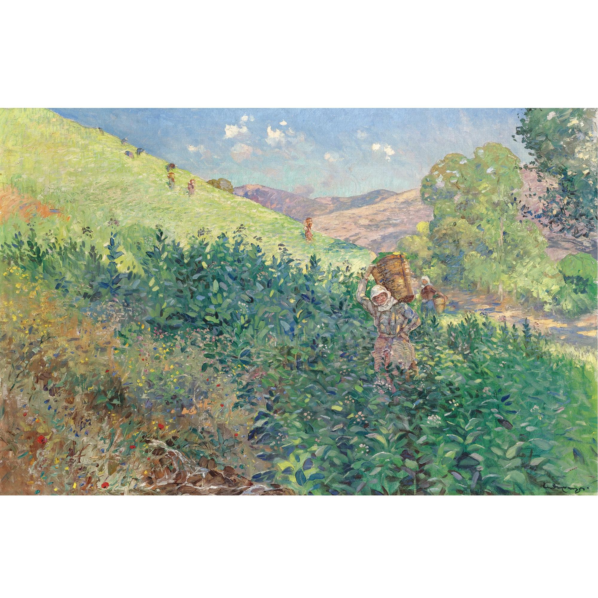 Epaminondas Thomopoulos - Greek Women In The Fields