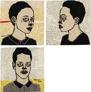 Ephrem Solomon - Ethiopianuntitled, Portrait Series