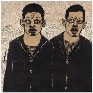 Ephrem Solomon - The Two Gamblers