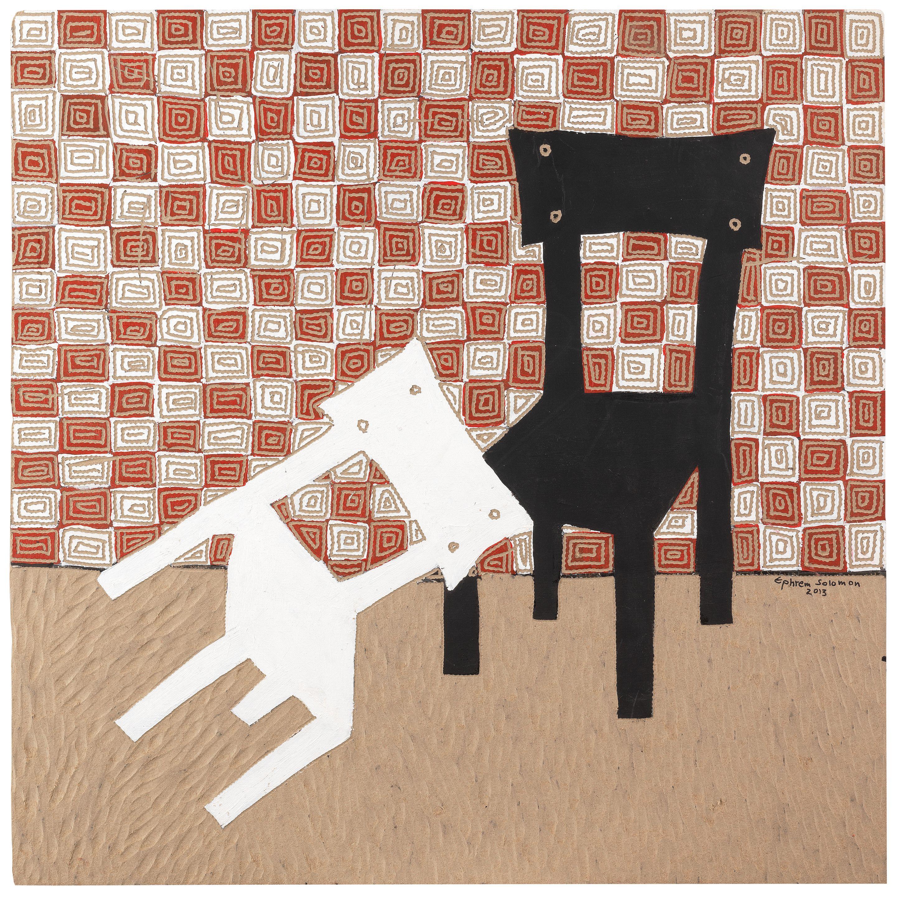 Ephrem Solomon - Untitled 2 (two chairs) ES06