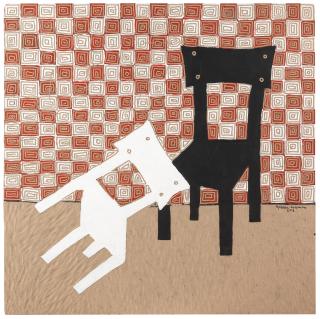 Ephrem Solomon - Untitled 2 (two chairs) ES06