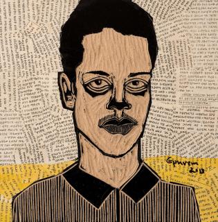 Ephrem Solomon - Untitled (Portrait Series), 2013 (3)