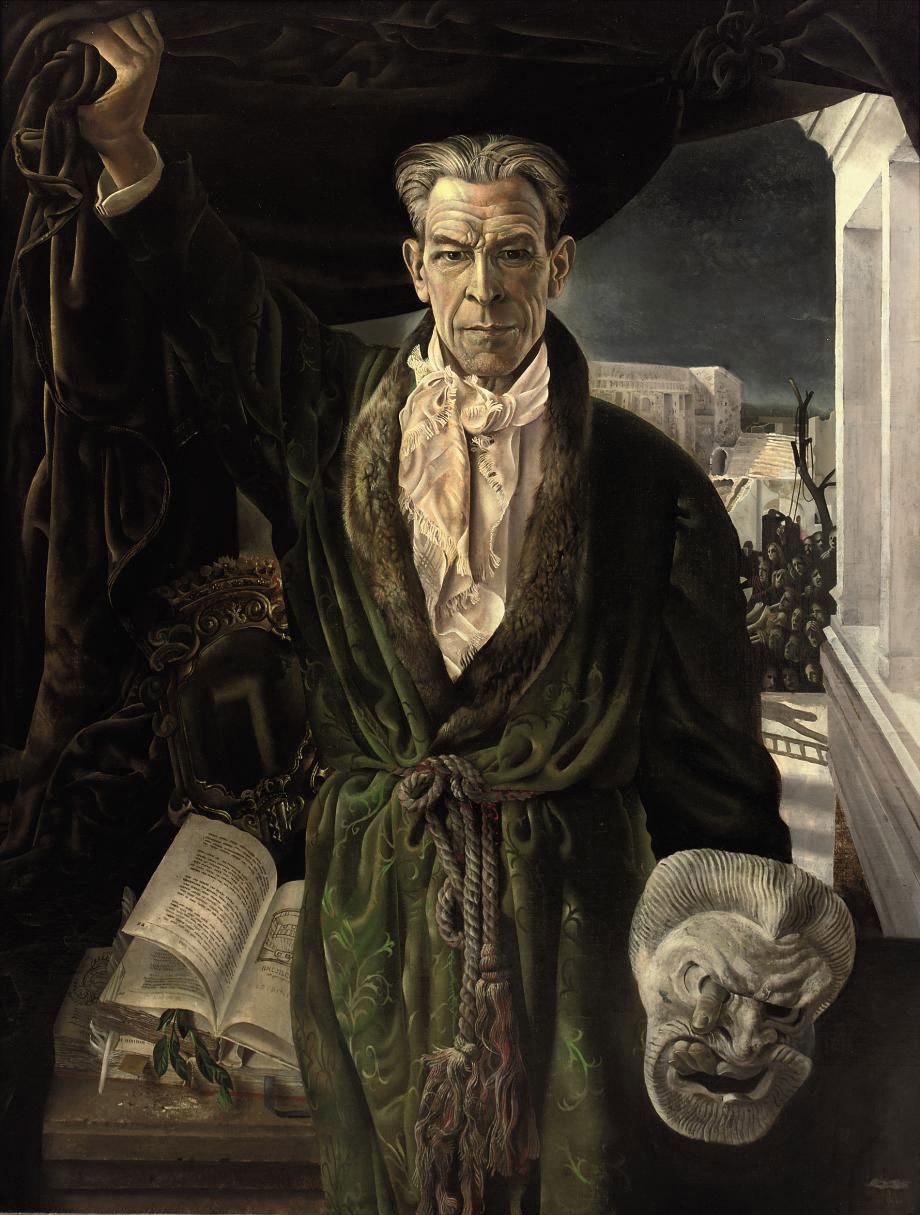 Eppo Doeve - A portrait of the actor Louis van Gasteren Senior
