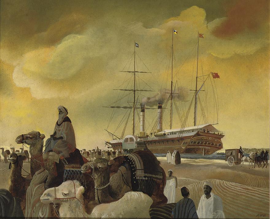 Eppo Doeve - Merchants by the steamship Bentinck of P&O (Peninsular and Orietal Steam Navigation Company)