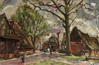 Erasmus Bernhard Van Dulmen Krumpelman - Activities in a farmyard