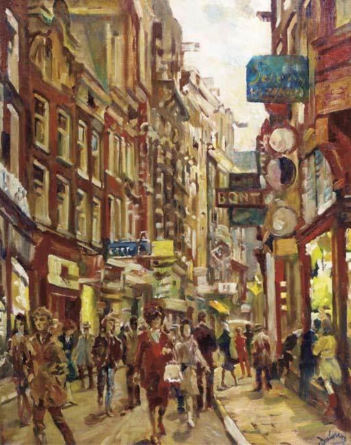 Erasmus Bernhard Van Dulmen Krumpelman - Winkelen in de Kalverstraat