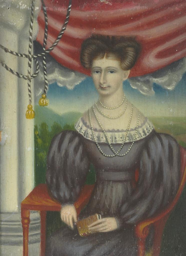 Erastus Salisbury Field - Portrait of Miss Elizabeth Newton